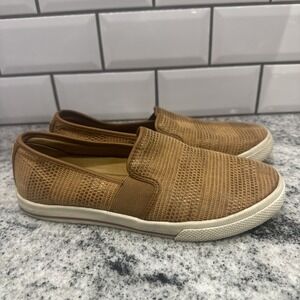 Lauren Ralph Lauren Women's Jinny Slip On Shoes Size 6.5 Brown Snakeskin‎ Print